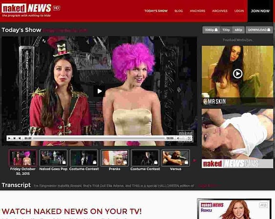 Naked news