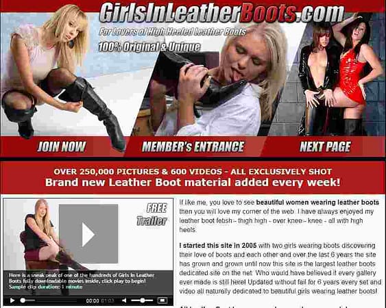 Girls In Leather Boots